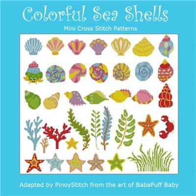 (image for) Colorful Sea Shells & Marine Life